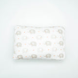 PILLOW SET PEACH ELEPHANTS