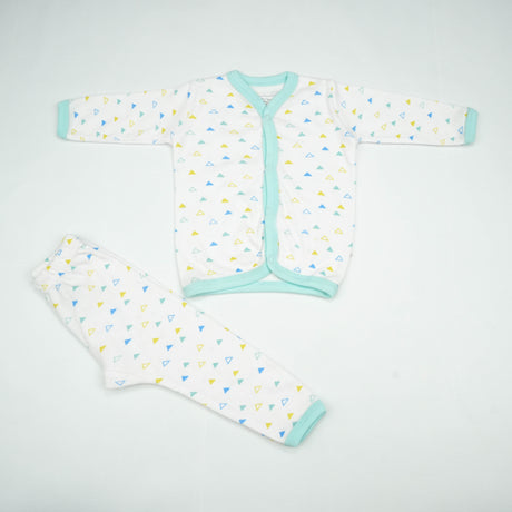 NIGHT SUIT 0-3M MUSTARD TRIANGLE