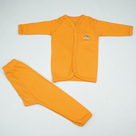 NIGHT SUIT 0-3M MUSTARD FUTURE PILOT