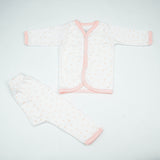 NIGHT SUIT NB PEACH HEART