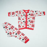 NIGHT SUIT NB RED DOUBLE DECKER