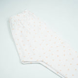 NIGHT SUIT 6-12M PEACH HEART