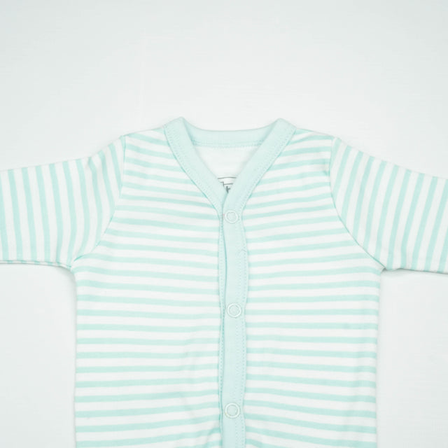 NIGHT SUIT NB B.BLUE STRIPES