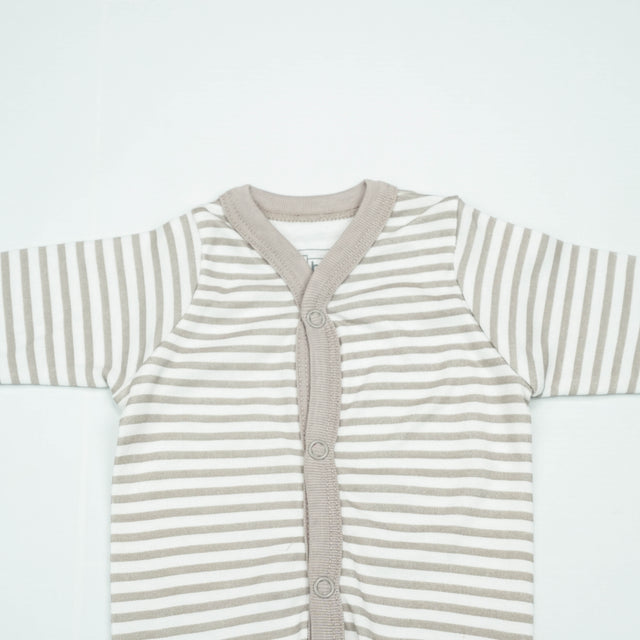 NIGHT SUIT NB GREY STRIPES