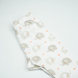 NIGHT SUIT 0-3M PEACH ELEPHANTS