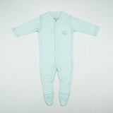 SLEEP SUIT PK3 6-12M B.BLUE DINO WORLD