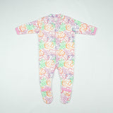 SLEEP SUIT PK3 NB B.PINK FLORAL