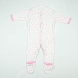 SLEEP SUIT PK3 NB B.PINK FLORAL