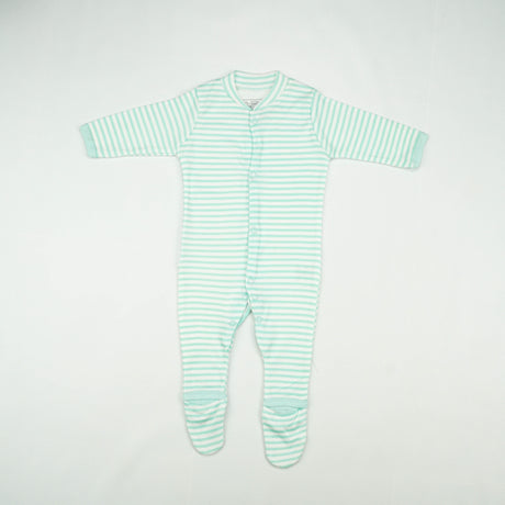 SLEEP SUIT PK3 0-3M B.BLUE DINO WORLD