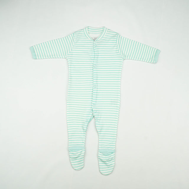 SLEEP SUIT PK3 0-3M B.BLUE DINO WORLD