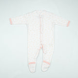 SLEEP SUIT PK3 NB LT PINK BLOSSOM