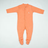 SLEEP SUIT PK3 0-3M PEACH ELEPHANT