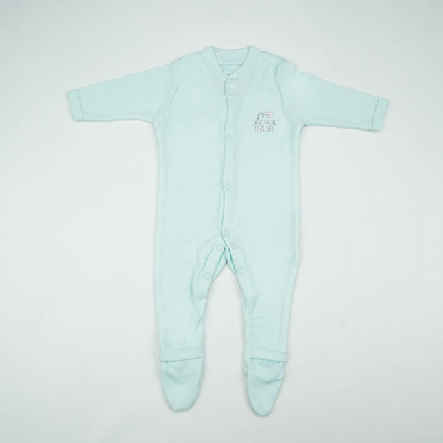 SLEEP SUIT PK3 NB B.BLUE DINO WORLD