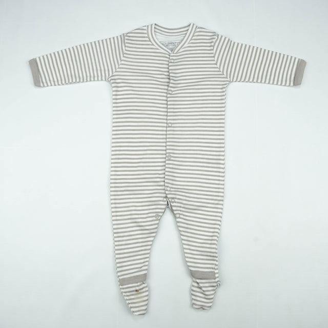 SLEEP SUIT PK3 6-12M PEACH ELEPHANT