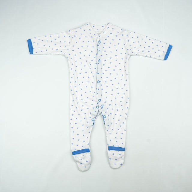 SLEEP SUIT PK3 0-3M LILAC BLOOMING