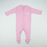 SLEEP SUIT PK3 3-6M B.PINK FLORAL