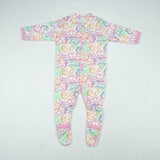 SLEEP SUIT PK3 3-6M B.PINK FLORAL