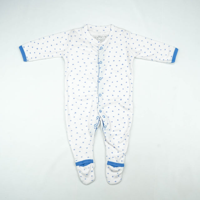 SLEEP SUIT PK3 6-12M LILAC BLOOMING