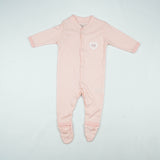 SLEEP SUIT PK3 0-3M LT PINK BLOSSOM