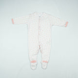 SLEEP SUIT PK3 0-3M LT PINK BLOSSOM