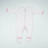 SLEEP SUIT PK3 0-3M B.PINK FLORAL