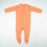 SLEEP SUIT PK3 12-18M PEACH ELEPHANT