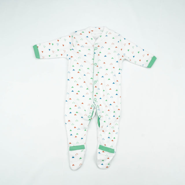 SLEEP SUIT PK3 NB D.GREEN DINO'S