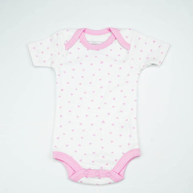 BODY SUIT PK3 0-3M B.PINK FLORAL