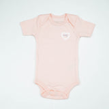 BODY SUIT PK3 0-3M LT PINK BLOSSOM