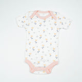 BODY SUIT PK3 0-3M LT PINK BLOSSOM