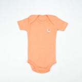 BODY SUIT PK3 0-3M PEACH ELEPHANT