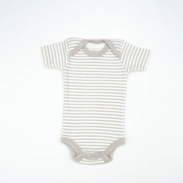 BODY SUIT PK3 0-3M PEACH ELEPHANT