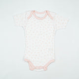 BODY SUIT PK3 6-12M LT PINK BLOSSOM