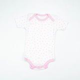 BODY SUIT PK3 6-12M B.PINK FLORAL