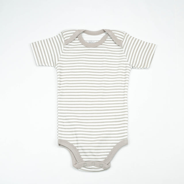 BODY SUIT PK3 12-18M PEACH ELEPHANT