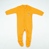 SLEEP SUIT PK3 0-3M MUSTARD PILOT