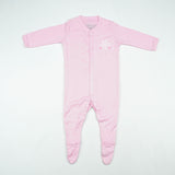 SLEEP SUIT PK3 6-12M B.PINK FLORAL