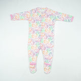 SLEEP SUIT PK3 6-12M B.PINK FLORAL