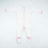 SLEEP SUIT PK3 6-12M B.PINK FLORAL