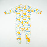 SLEEP SUIT PK3 12-18M MUSTARD PILOT