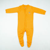 SLEEP SUIT PK3 12-18M MUSTARD PILOT
