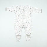 SLEEP SUIT PK3 0-3M RED BUS