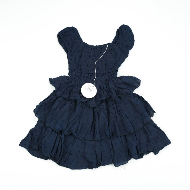 FROCK ELASTIC WASTE NAVY TODDLER