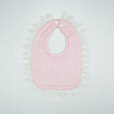 BIB SATIN WITH LACE LT PINK