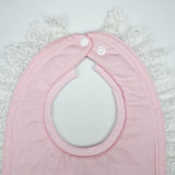 BIB SATIN WITH LACE PINK