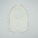 BIB SATIN WITH LACE LT YELLOW