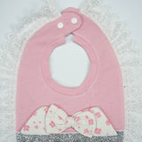 BIB FRILL BORDER PINK