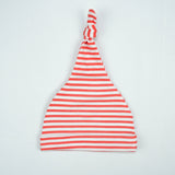 CAP KNOTTED LT ORANGE STRIPES