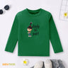Full Sleeves T-shirt with Dady Ki Pari Print