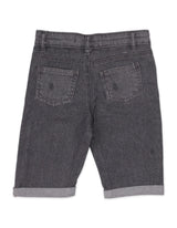 Denim Bermuda Straight Pocket Mid Grey Toddler
